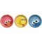 Everyday Sesame Street 7" Round Plates Assorted Design - 8ct